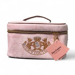Juicy Couture Travel Makeup Train Case